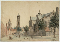 O 079
          <br/>
          Mariaplaats te Utrecht
          <br/>
          <em>Saenredam, Pieter (1597-1665)</em>